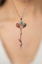 Heliophilia Silver Collar CK9174 Rosa